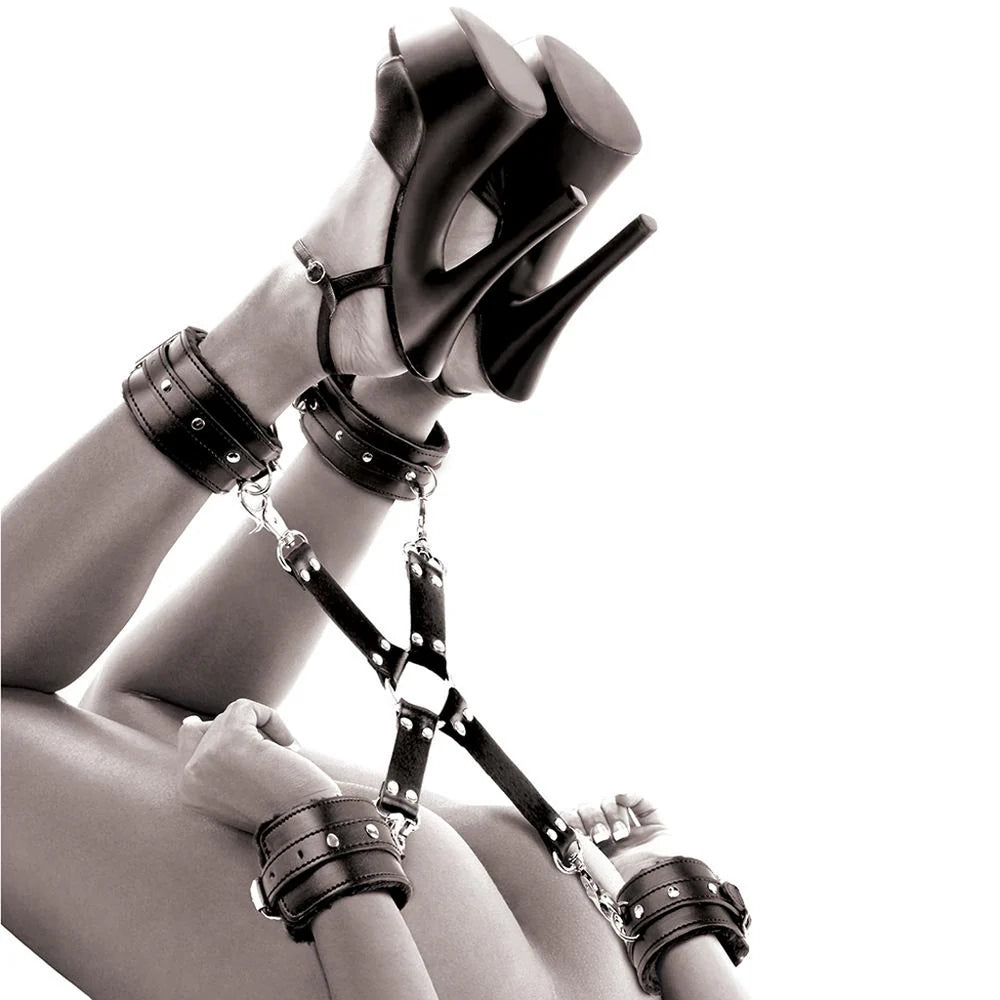 Fetish fantasy series - Cumfy hogtie