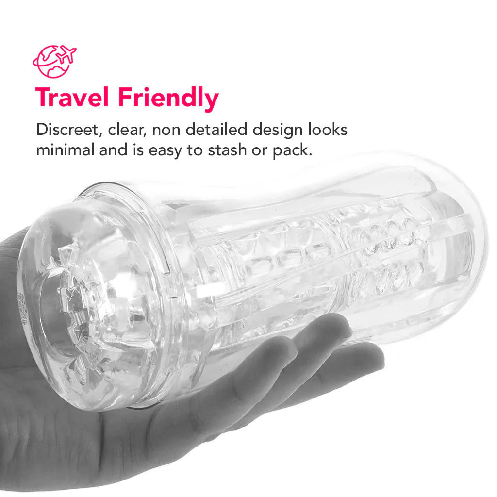 PDX Elite ViewTube See-Thru Stroker