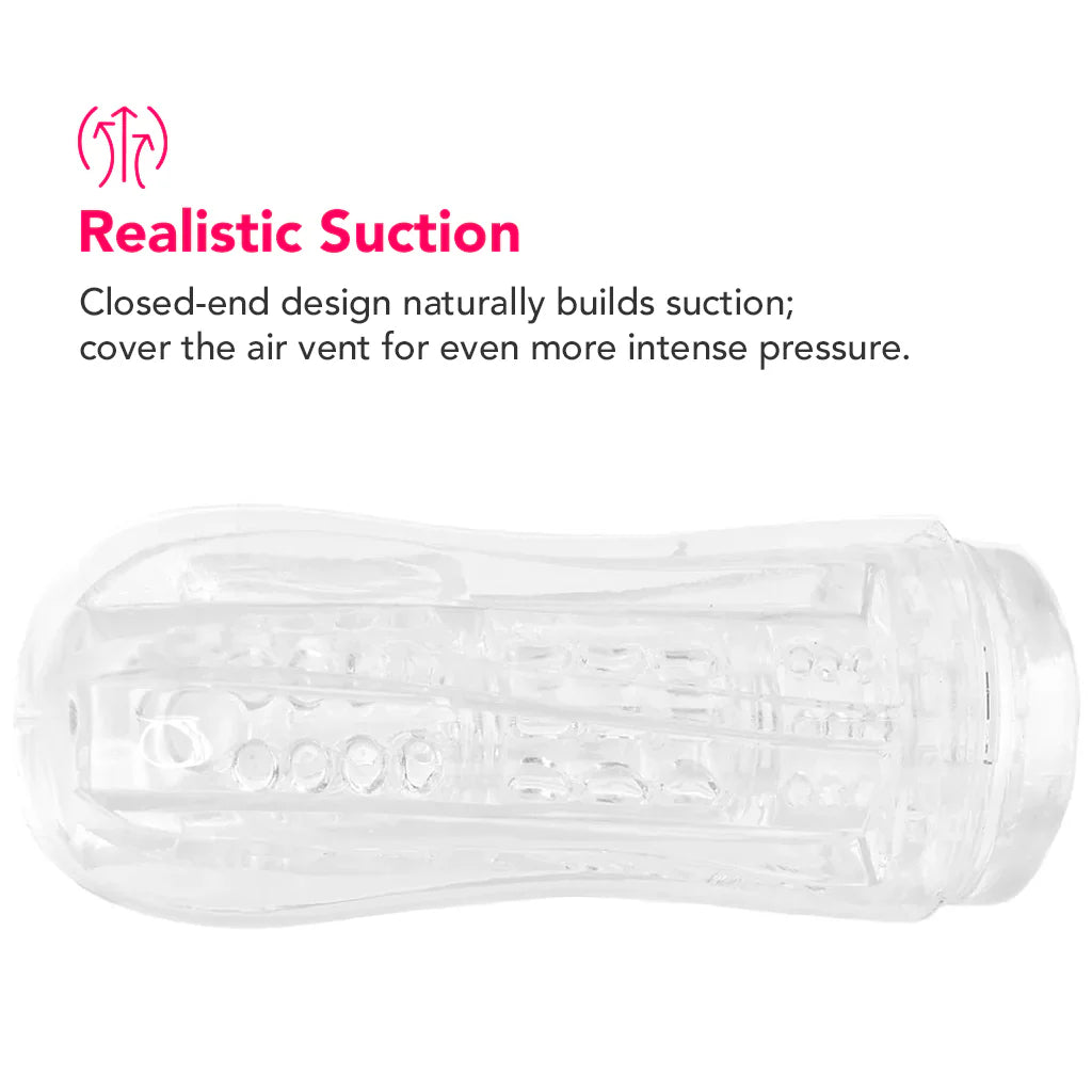 PDX Elite ViewTube See-Thru Stroker