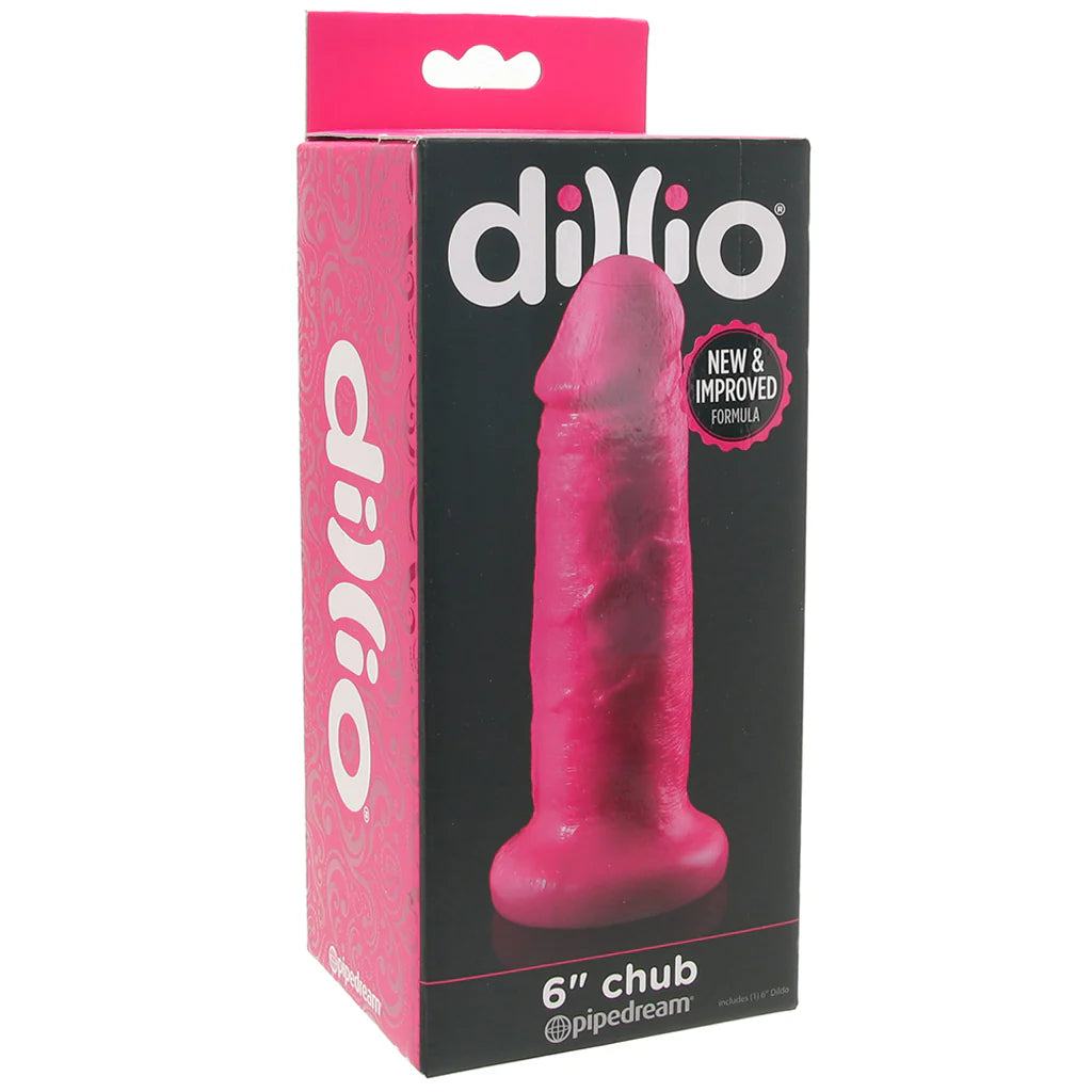 Dillio 6" chub dong rose vif
