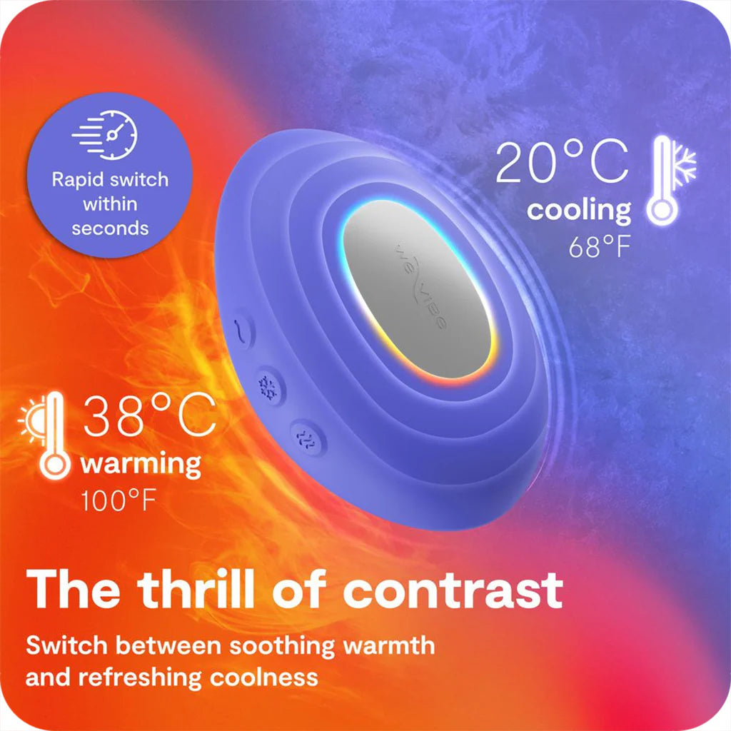 We-vibe temp heating & cooling massager