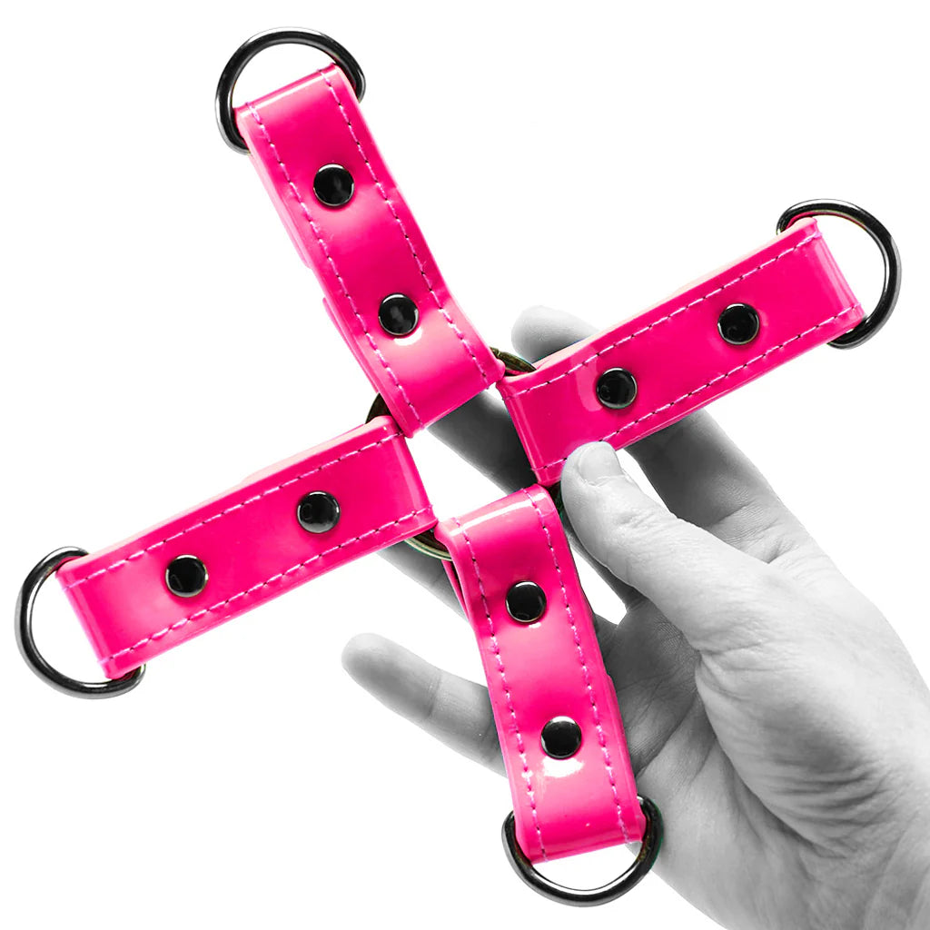 Attache-cou Electra Play Things rose fluo