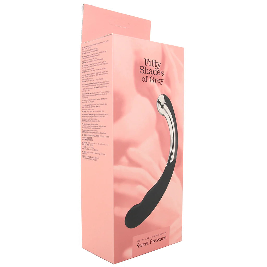 Baguette pour point G Sweet Pressure en métal et silicone Fifty Shades of Grey