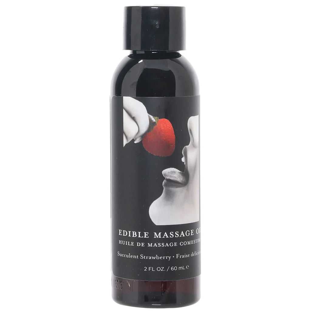 Huile de massage comestible 60 ml (2 oz)