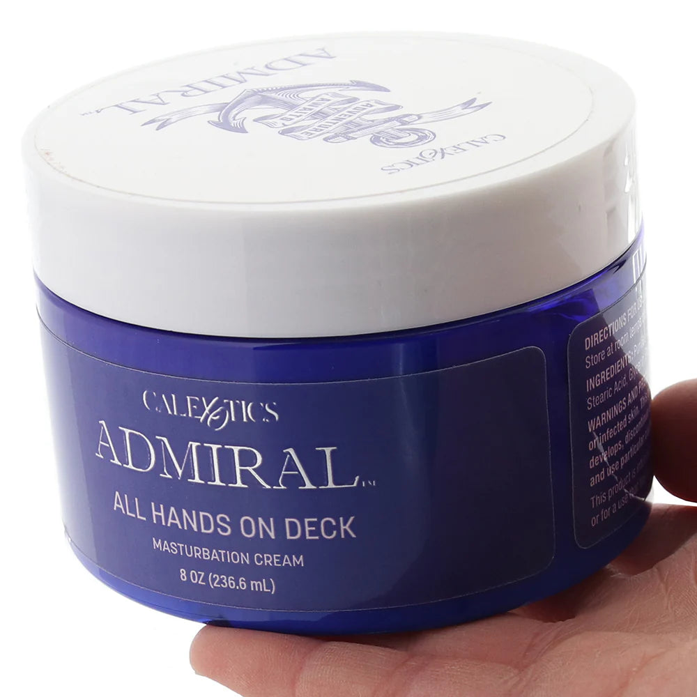 Crème de masturbation Admiral All Hands On Deck en format 237 ml CalExotics﻿
