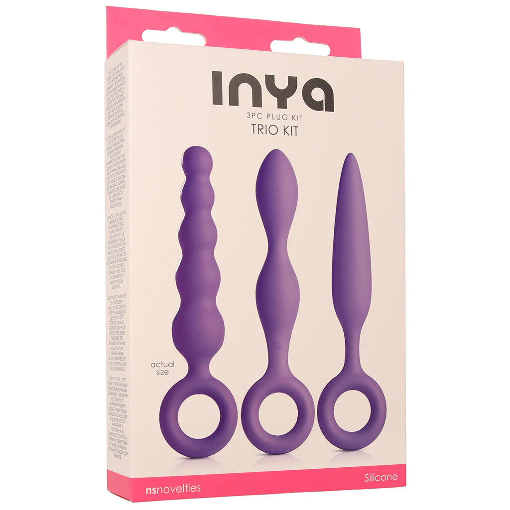 Kit de plug anal Inya - Trio 3 pièces
