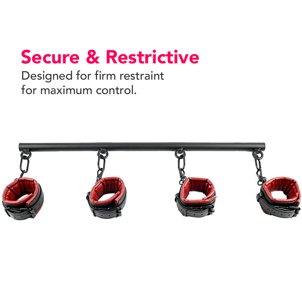 Sportsheets saffron Spreader Bar & Cuffs Set