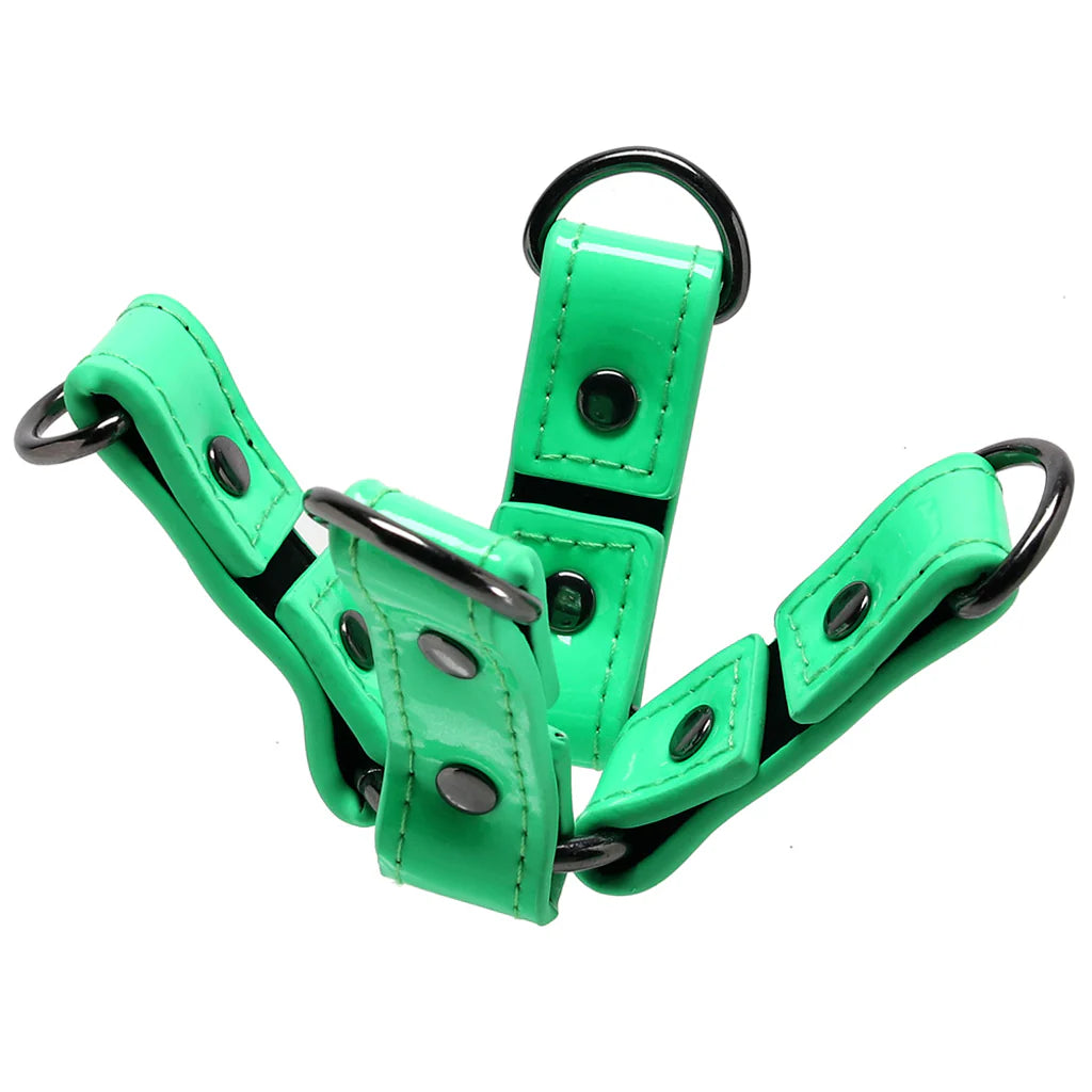 Attache-cou Electra Play Things vert fluo