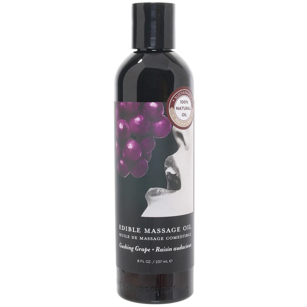 Huile de massage comestible - (8 oz)
