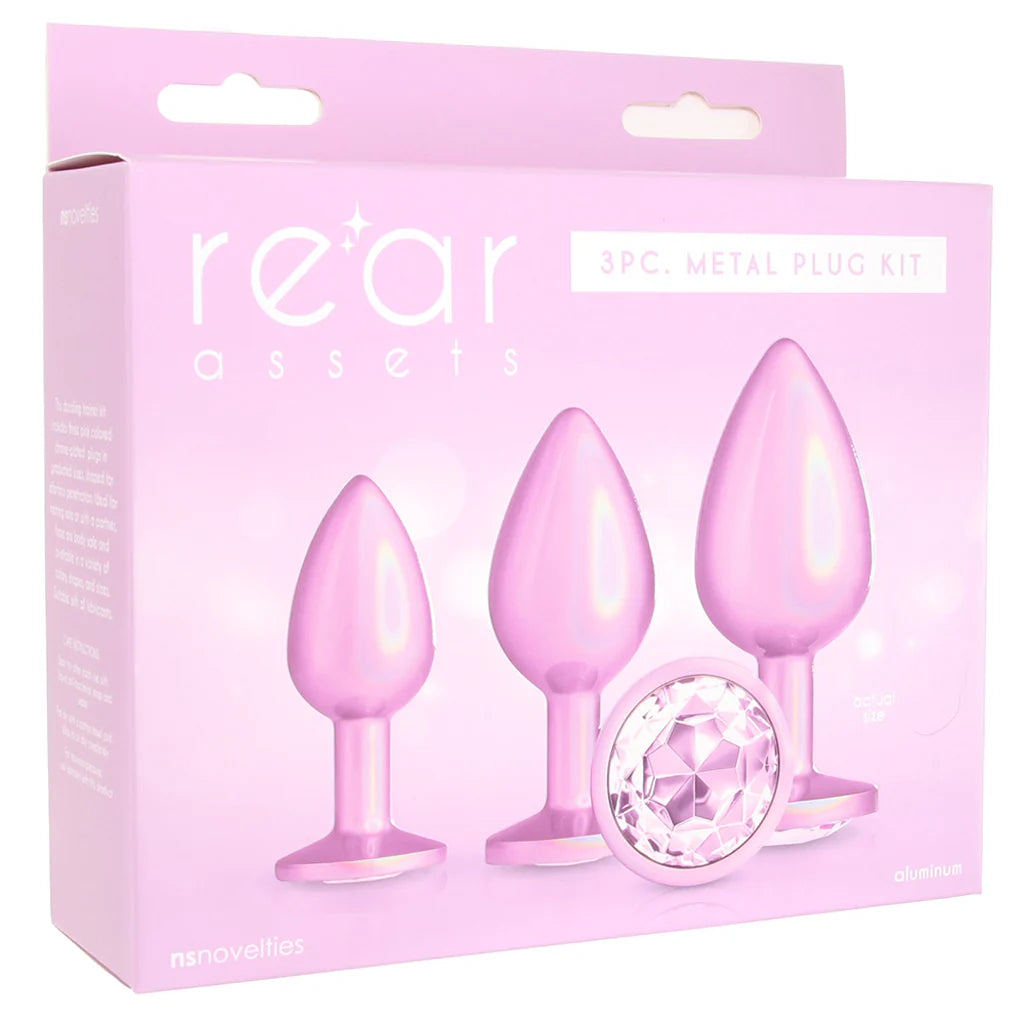 Rear Assets - Ensemble de 3 bouchons métalliques pour l'arrière