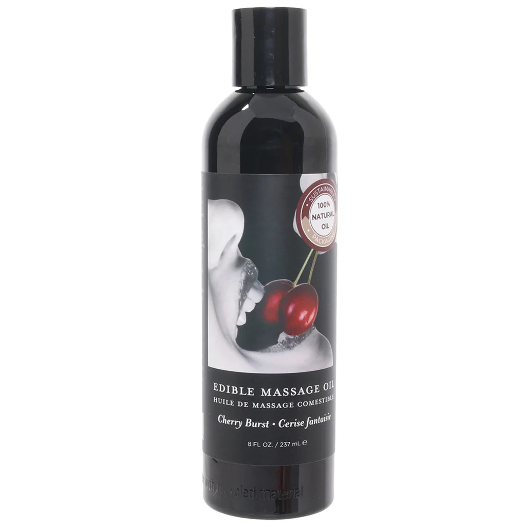 Huile de massage comestible - (8 oz)