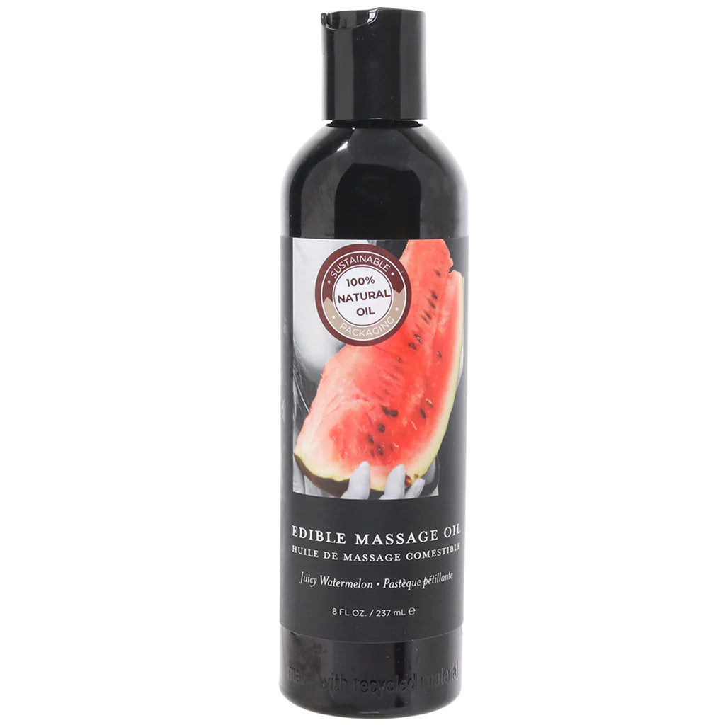 Huile de massage comestible - (8 oz)