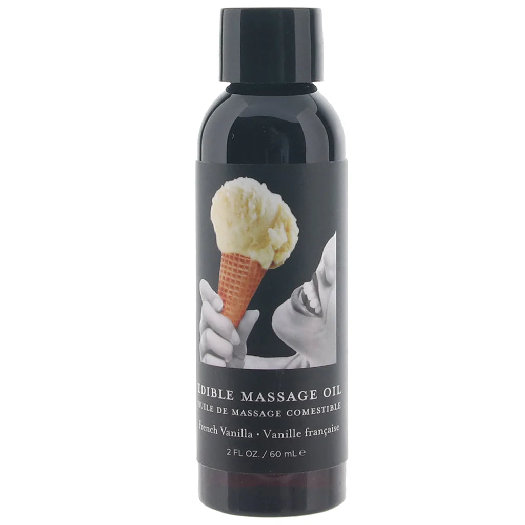Huile de massage comestible 60 ml (2 oz)