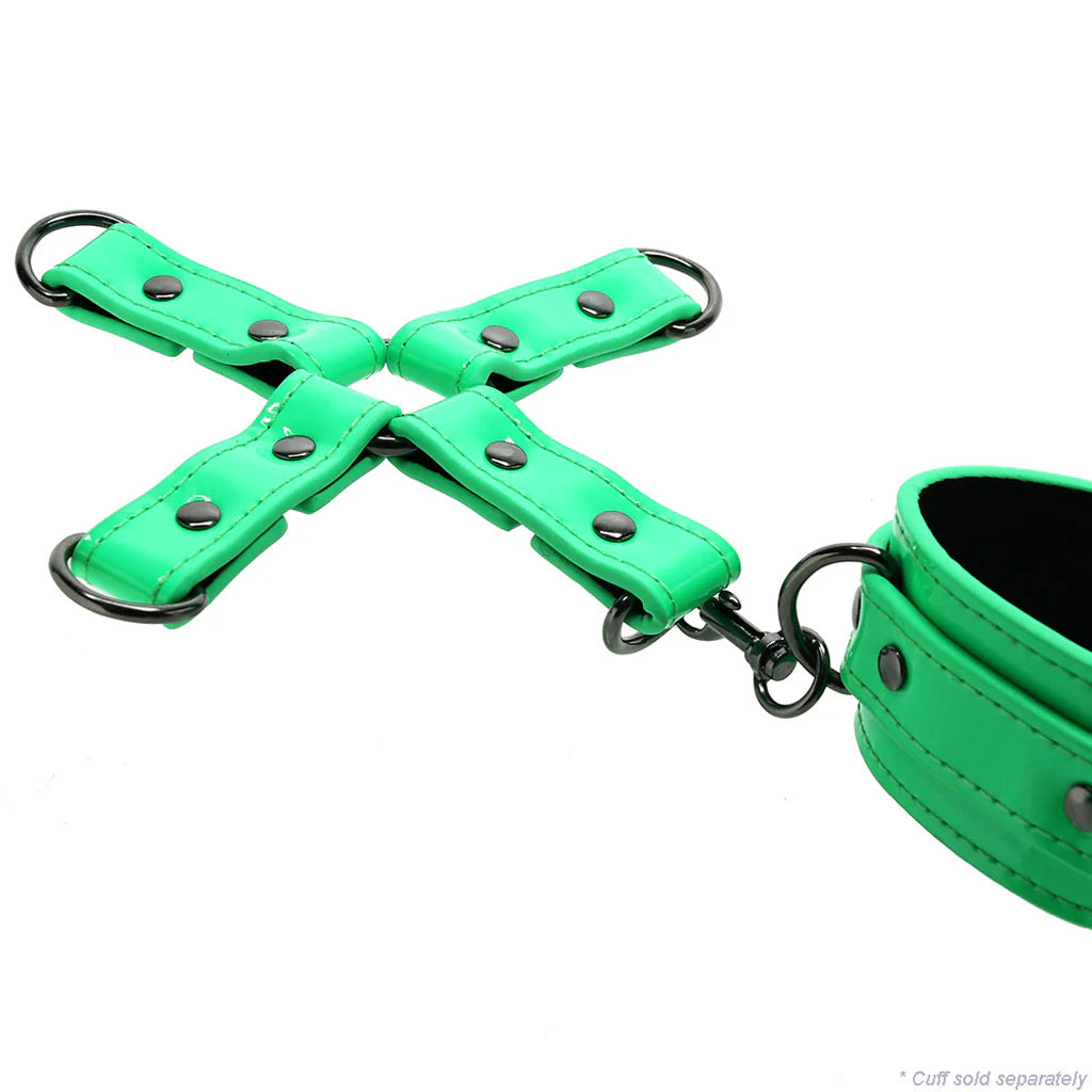 Attache-cou Electra Play Things vert fluo