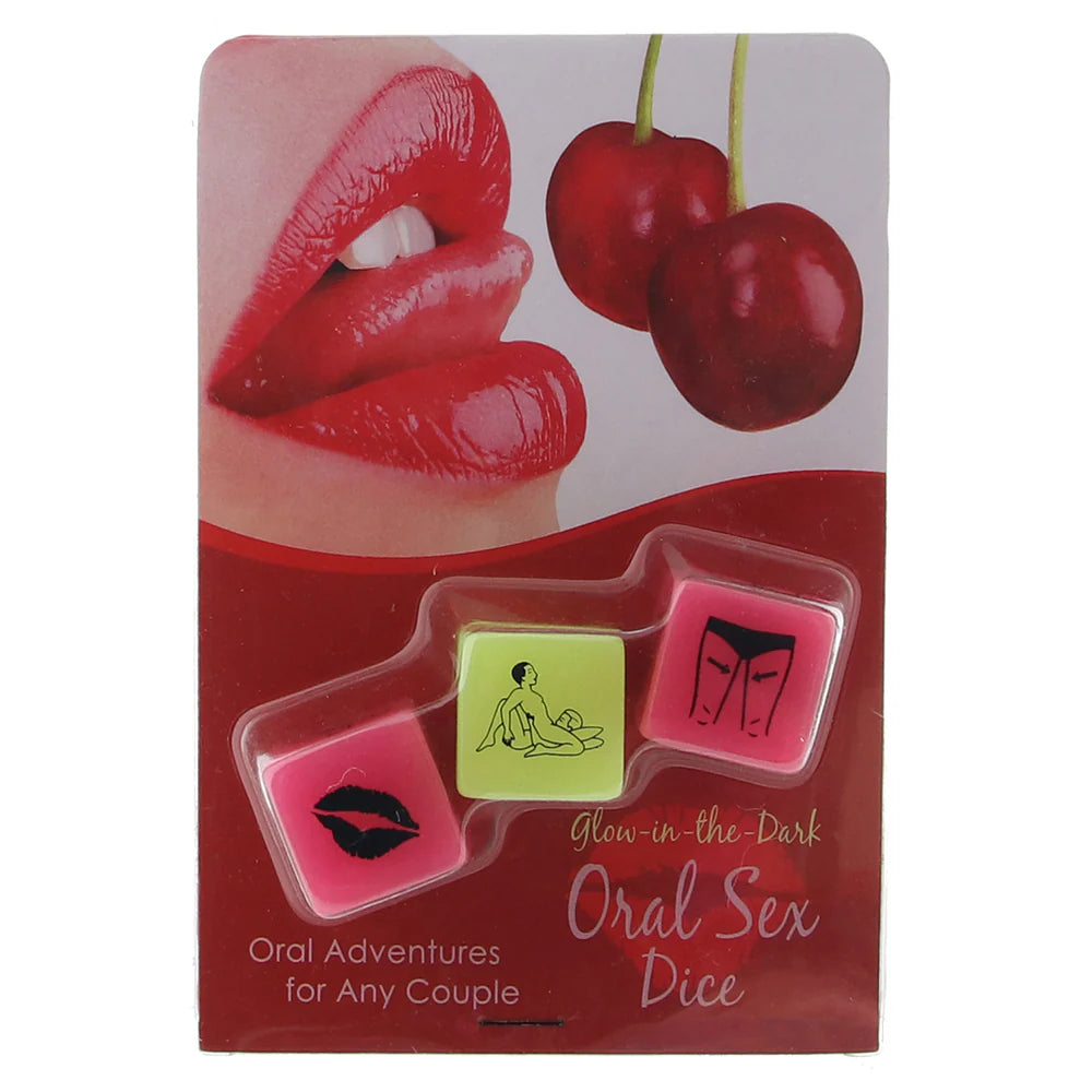 Dés phosphorescents pour le sexe oral Kheper