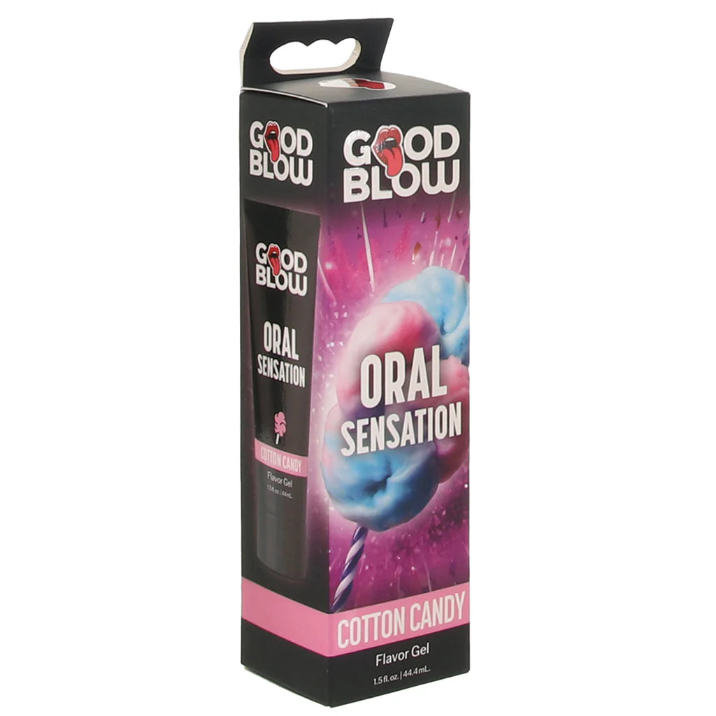 Gel buccal Good Blow Sensation 44,4 ml (1,5 oz) à la barbe à papa