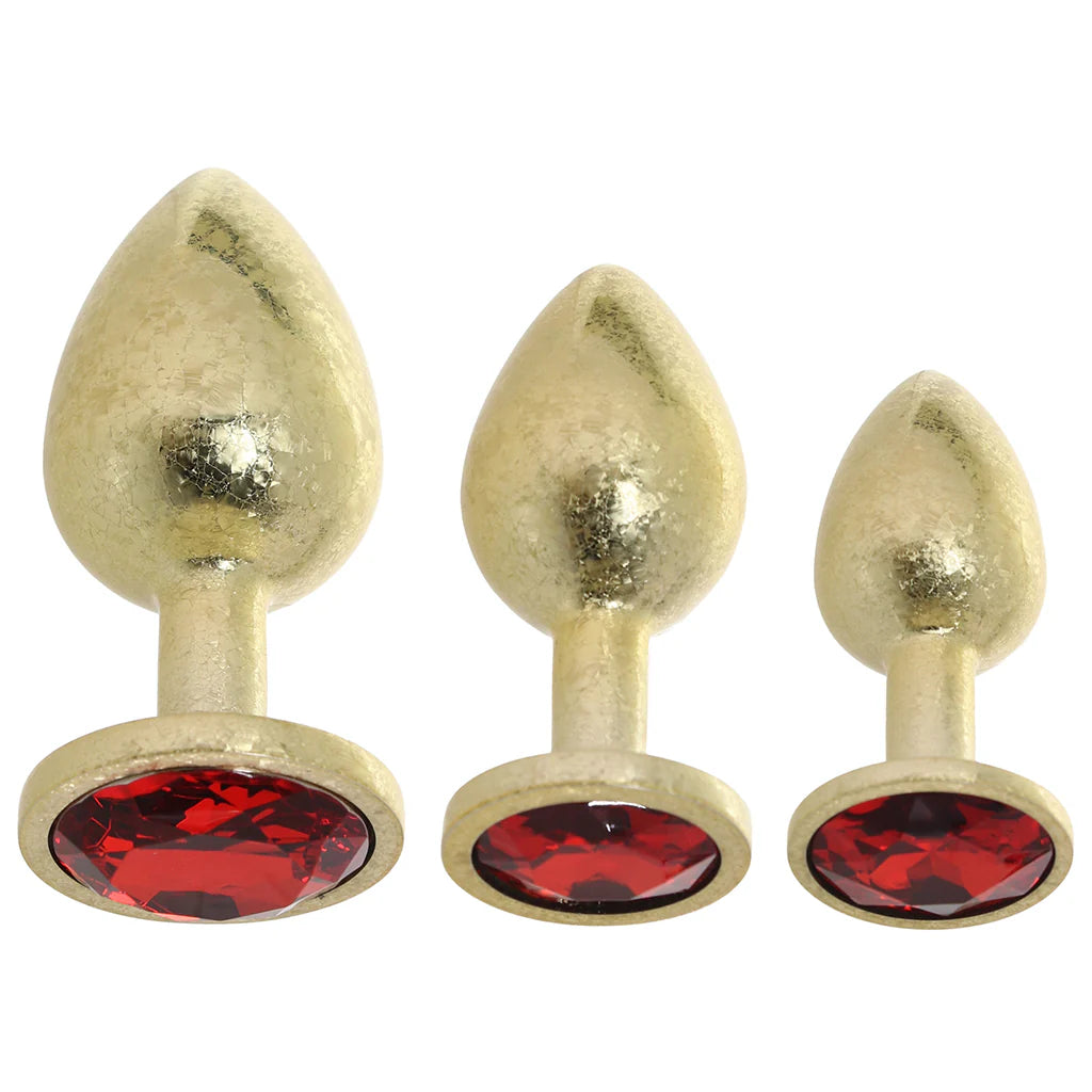 Ouch ! Ensemble de plugs anaux en métal Milan Collection