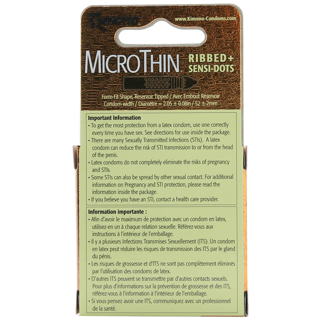 Kimono - Micro Thin Ribbed + Sensi-dots (3)