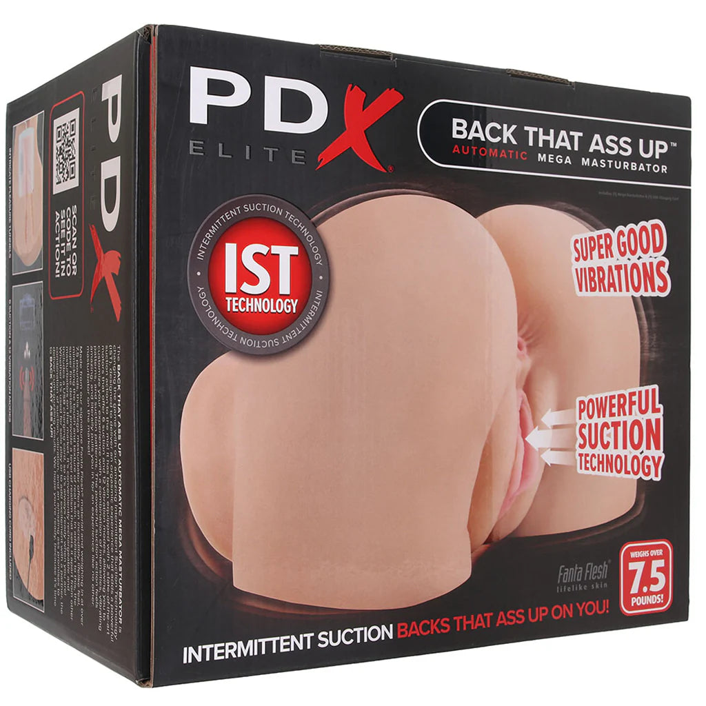 Masturbateur à succion PDX Elite Back That Ass Up in Light