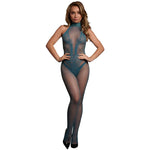 Le Désir - Bodystocking Bleu Combo Dentelle