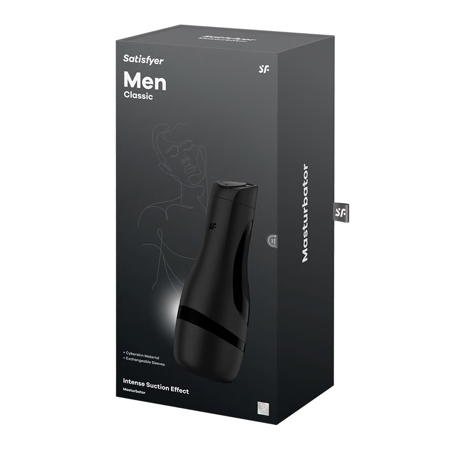 Satisfyer Masturbateur pour hommes classique noir