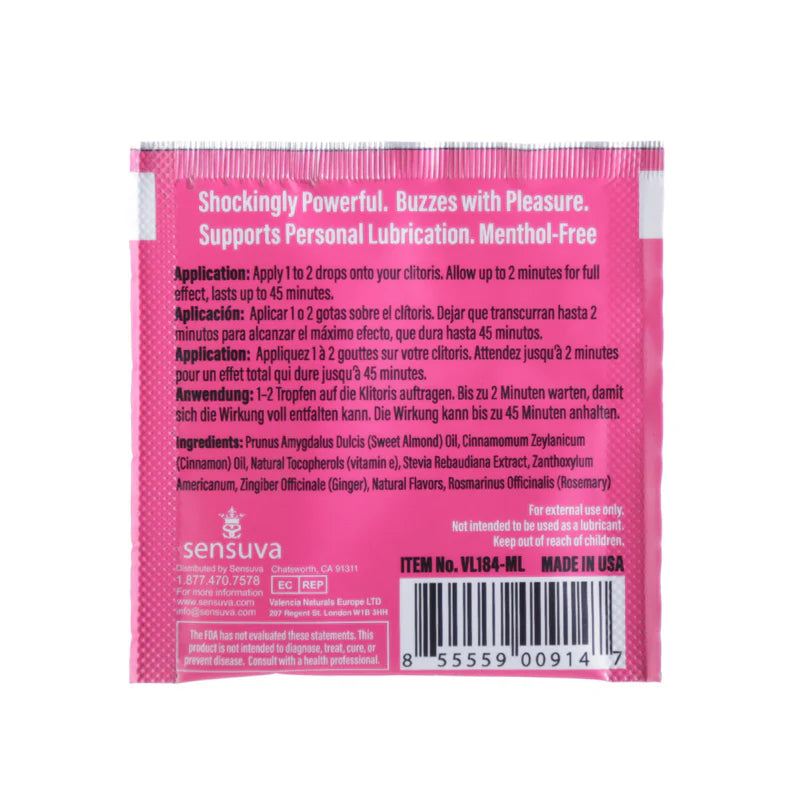 Sensuva – ON - Pour Elle - Gel Excitant 4ml